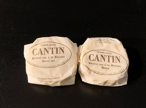 La Fromagerie Marie-Anne Cantin - Beurre Cru À La Baratte Demi-sel - 75 Gr