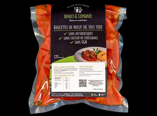 Benoit & Stéphanie - Boulettes cumin sous vide - 500g
