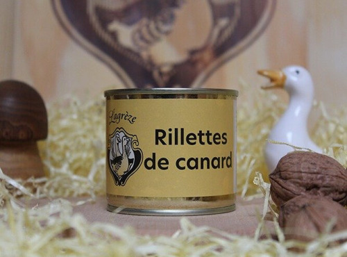Lagreze Foie Gras - Les Rillettes de Canard 200gr