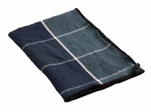 Maison de Vacances - Set de table Bourdon - Toile Mimi Nara pétrole noir - 35x50
