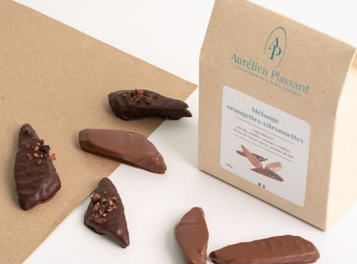 Aurélien Plassard Chocolatier - Mélange orangette/citronette