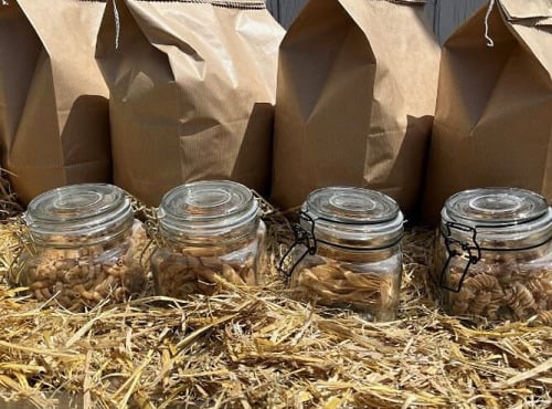 Ferme de Corneboeuf - Coffret de pâtes 12kg - coquillette, penne, fusilli, tagliatelle
