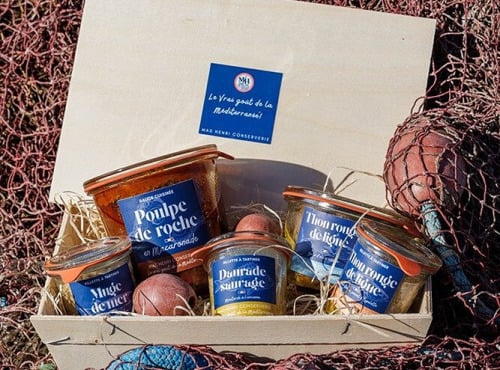 Mas Henri - Coffret Découverte de nos bocaux de la mer 1kg