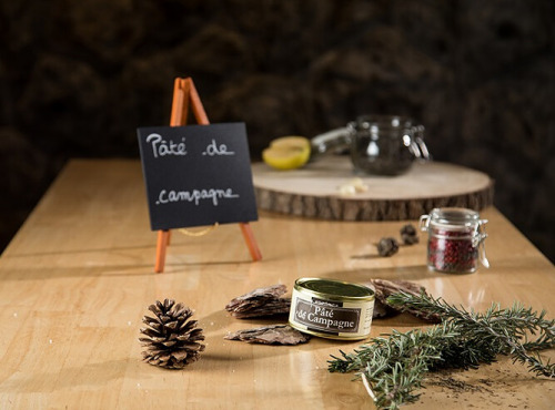 Charcuterie Commenges - Boîte de pâté de campagne - 190g