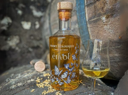 Alcools Vivant - Whisky ENVOL Bio 50cl