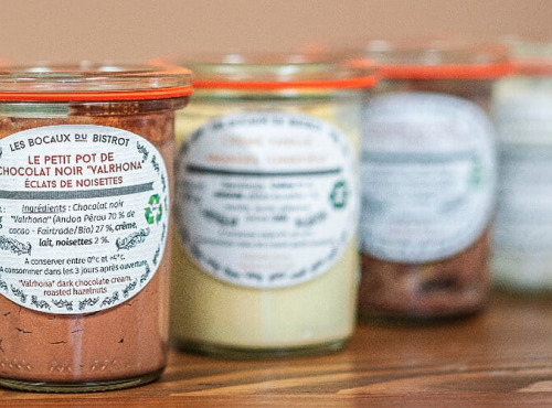Les Bocaux du Bistrot - (Lot de 2x 125g) Crème café, pécan, spéculoos