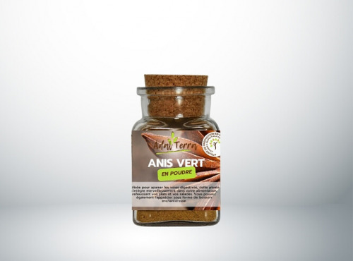 Adal Terra - Epices - Anis Vert Bio (en poudre) 60G