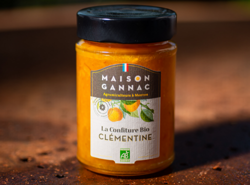 Maison Gannac - Confiture bio de Clémentine - 210 gr