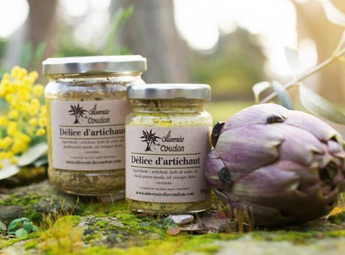 L'OLIVERAIE DU COUDON - Délice d'artichaut saveur truffe d’été 90g