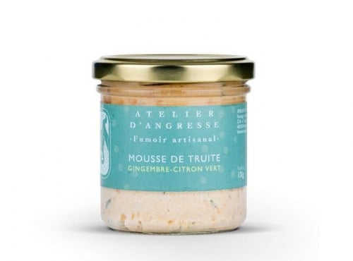 Atelier d'Angresse – Fumoir Artisanal - Mousse fraiche de truite au gingembre et au citron vert