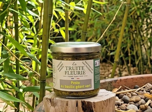 La Truite Fleurie - Pesto au basilic géant vert