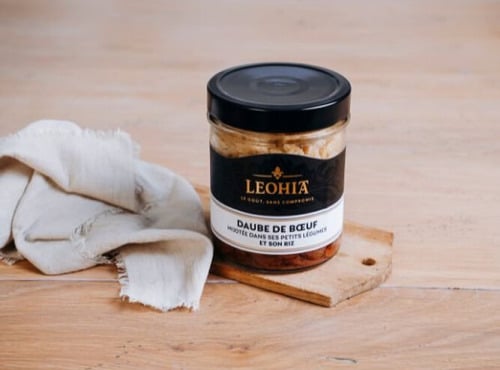 Leohia - Daube de Bœuf mijotée dans ses Petits Légumes 520G