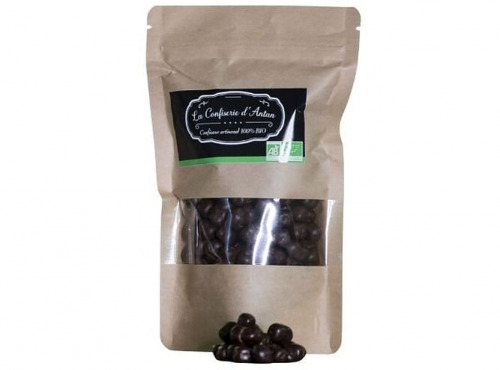 La confiserie d’antan 100% bio - Perles de gingembre chocolat 100% bio - sachet kraft 190 gr