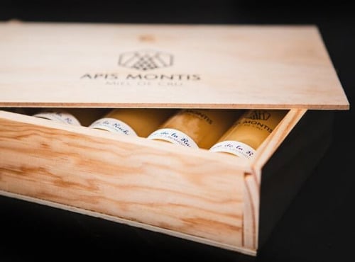 Apis Montis - Coffret cadeau - La Caisse en Bois - 6x200g