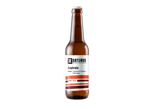 Brasserie Artemus - Bières artisanales ambrée Australe - pack de 12x33cl