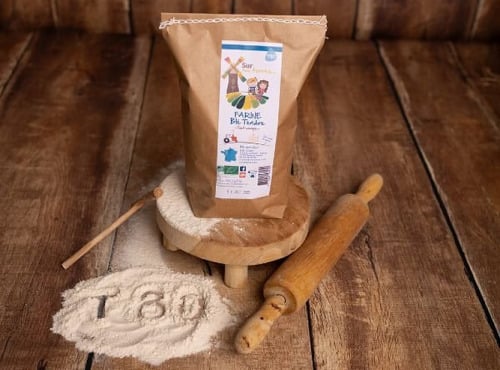 Sur Nos Terres - Farine de blé tendre T80 bio - 1kg