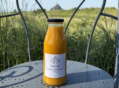 Ferme Saint Joseph - Soupe Carotte, Lentilles Corail, Curry 50cl