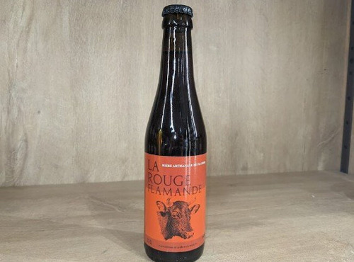 Ferme Joos - La Rouge Flamande - Bière ambrée artisanale de la brasserie Thiriez 33 cl