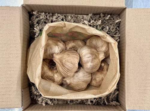 La Panacée bio - Têtes d'ail noir Demeter en vrac - 250 g