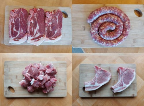 Le Clos des Papilles - Groin - Colis de porc noir 2kg