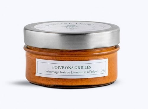 Domaine Terra - Tartinable poivrons grillés au fromage frais du Limousin et à l'origan