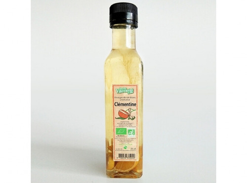 Jean-Paul Vincensini et Fils - Vinaigre de Vin Blanc Aromatisé à La Clementine Bio
