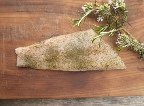 Les Viviers du Moulin de Langeais - Pavé de truite en gravlax