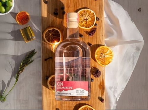 Distillerie du Bugey - Gin Le framboise 3L