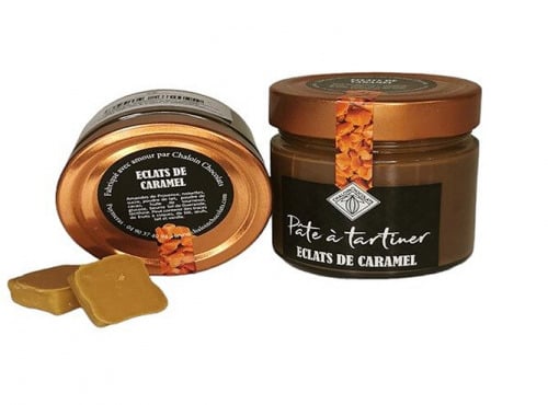 Chaloin Chocolats - Pâte à tartiner Éclats de caramel 200g
