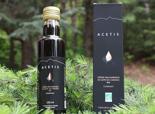 Abies Lagrimus - Crème de balsamique légère de Sapin Bio - Acétis 25cl