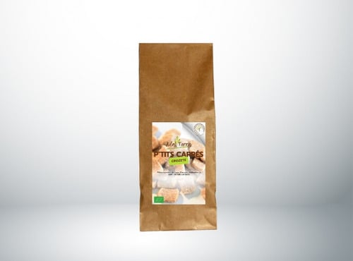 Adal Terra - Pâtes - P'tits Carrés de pâtes aux Blés Anciens Biodynamiques 500G