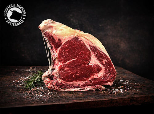 Boucherie Moderne - Côte de bœuf Galloway maturée - 1,25kg