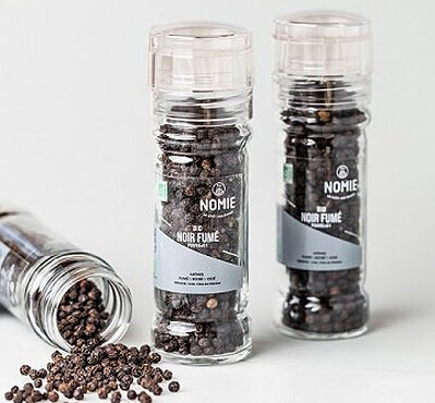 Nomie, le goût des épices - Poivre Noir Fumé BIO