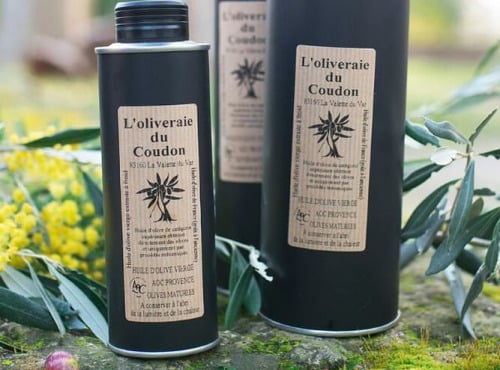 L'OLIVERAIE DU COUDON - Huile d'olive Prestige à l'ancienne FRUITE NOIR 5L