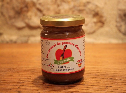 La Ferme DUVAL - Caramel de pomme àla cannelle - 230g