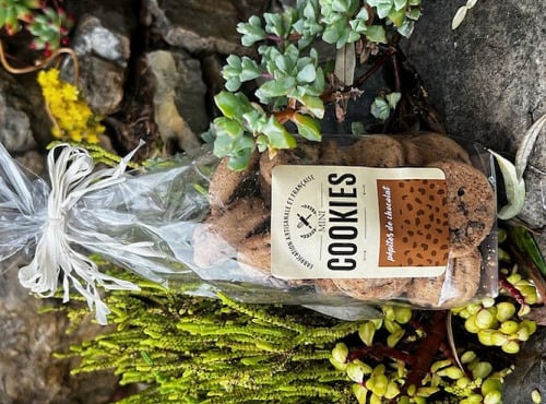 L'OLIVERAIE DU COUDON - MINI COOKIES BEURRE ET PEPITES DE CHOC 200GR