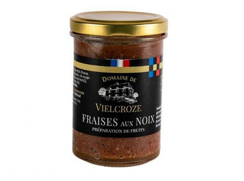 Domaine de Vielcroze - Confiture de Fraise aux Noix - 210 GR