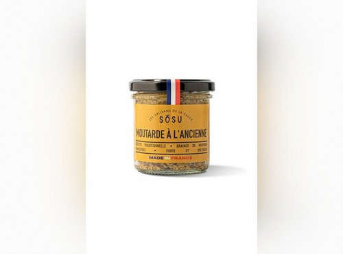 SÒSU, les Artisans de la Sauce - SÒSU - Moutarde A L'Ancienne 165 ml