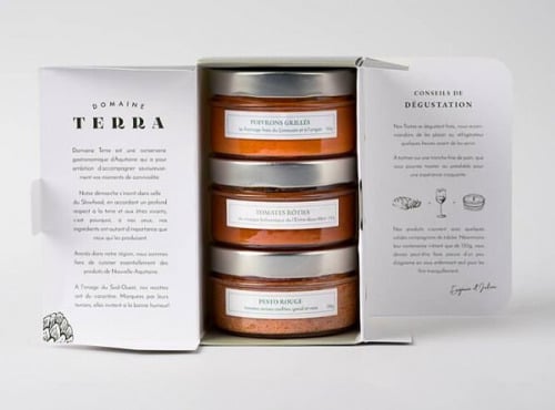 Domaine Terra - Coffret gourmand tartinables des amoureux