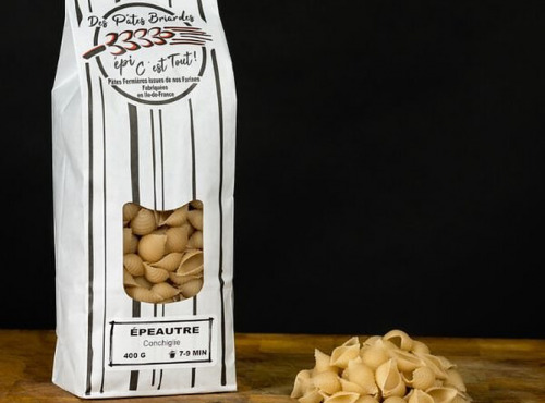 Des pâtes Briardes épi c'est tout ! - Conchiglie épeautre - 400g
