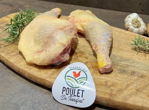 Charcuterie Commenges - [Précommande] Cuisses de Poulet Fermier BIO - 600gr