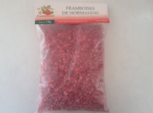 Le Domaine du Framboisier - Eclats de Framboises Surgelés 1Kg