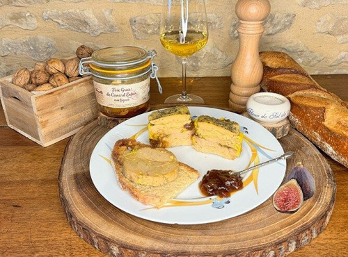 Domaine de Favard - Spécialité de Foie gras de Canard entier aux Figues 320g