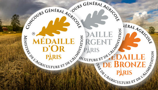Tous les produits récompensés par le Concours Général Agricole