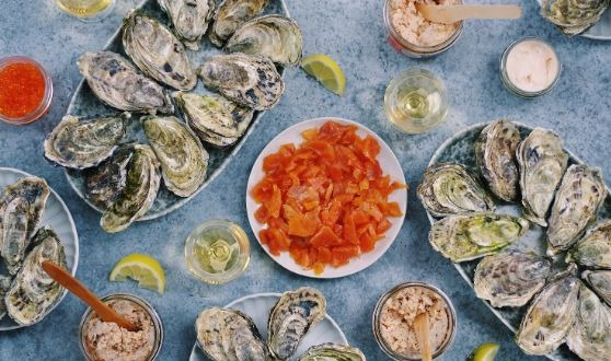 Un apéro iodé entre amis jusque 6 personnes