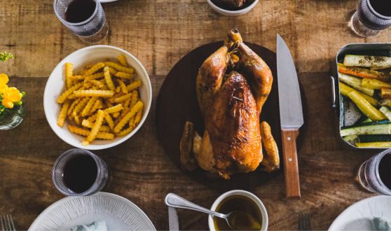 Poulet pommes de terre