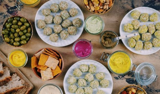 Un apéro veggie entre amis jusque 6 personnes