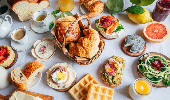 Petit déjeuner parfait