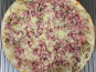 Les Saveurs d'Amatxi - Pizza Jambon Blanc Truffe - 30 cm - précuite