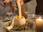 La Ferme Enchantée - Coquetier géant en céramique pour œuf d'autruche